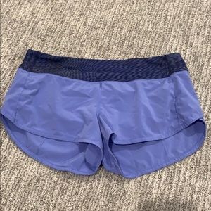 Lululemon Speed Shorts Size 8